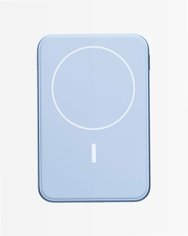 Magnetic Wireless Powerbank 5000 mAh - Vivid Blue 5000mAh 5W