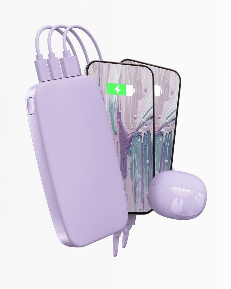 Powerbank 18000 mAh - Dreamy Lilac 18000mAh 20W