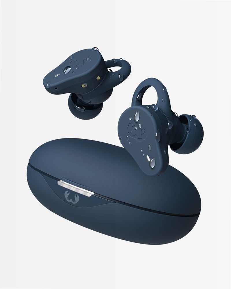 Auricolari sportivi Twins Rush Steel Blue Blu