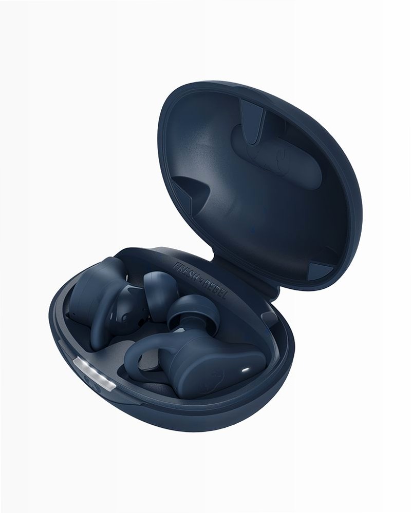 Auricolari sportivi Twins Rush Steel Blue Blu