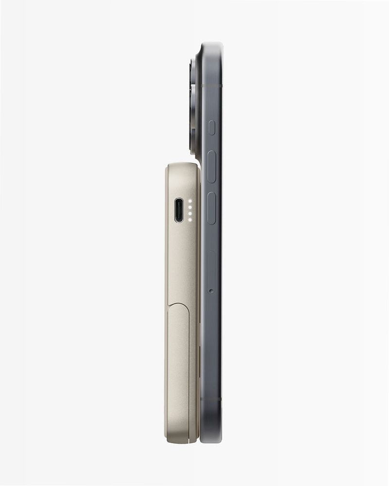 Magnetic Wireless Powerbank 5000 mAh - Silky Sand 5000mAh 5W