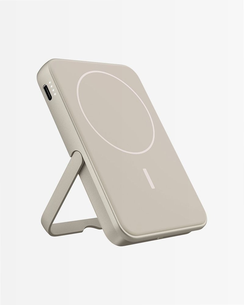 Magnetic Wireless Powerbank 5000 mAh - Silky Sand 5000mAh 5W