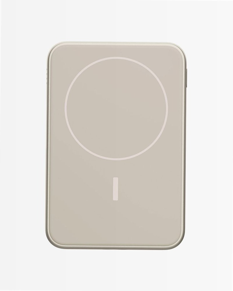 Magnetic Wireless Powerbank 5000 mAh - Silky Sand 5000mAh 5W