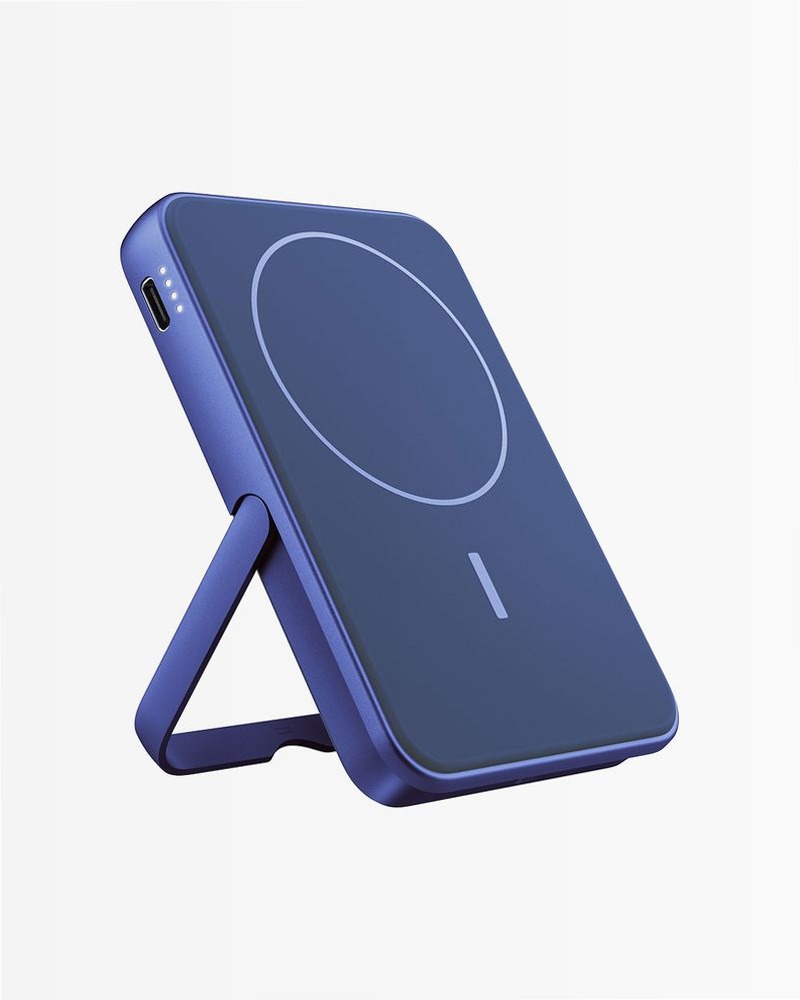 Magnetic Wireless Powerbank 5000 mAh - True Blue 5000mAh 5W