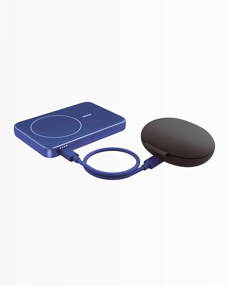 Magnetic Wireless Powerbank 5000 mAh - True Blue 5000mAh 5W