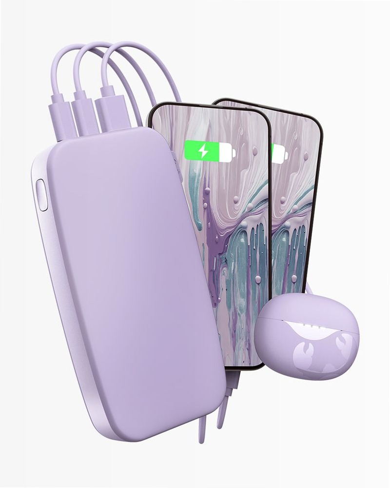Powerbank 24000 mAh Dreamy Lilac 24000mAh 20W