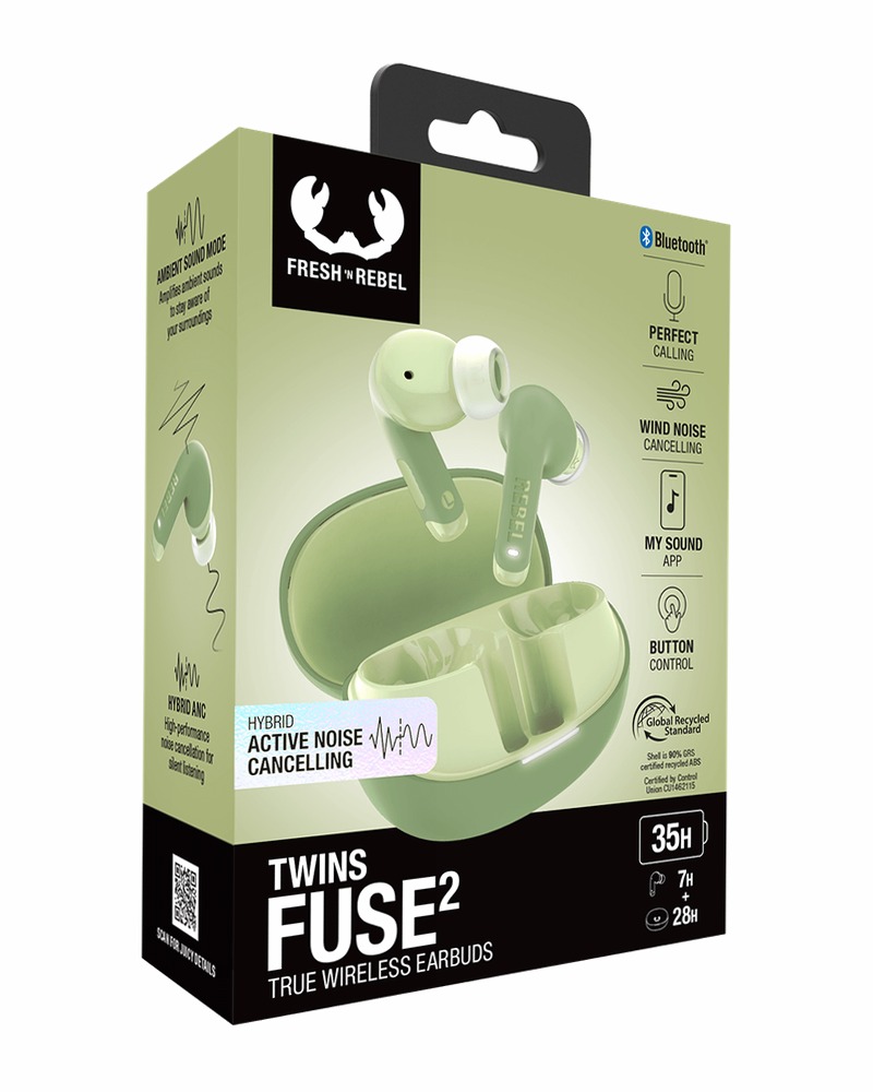 Auricolari Fresh 'n Rebel Twins Fuse 2 con ANC