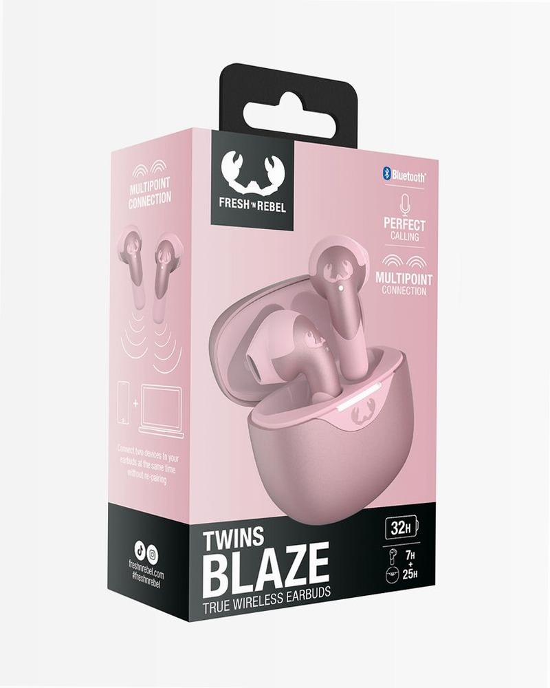Auricolari Twins Blaze True Wireless - Pastel Pink Oro