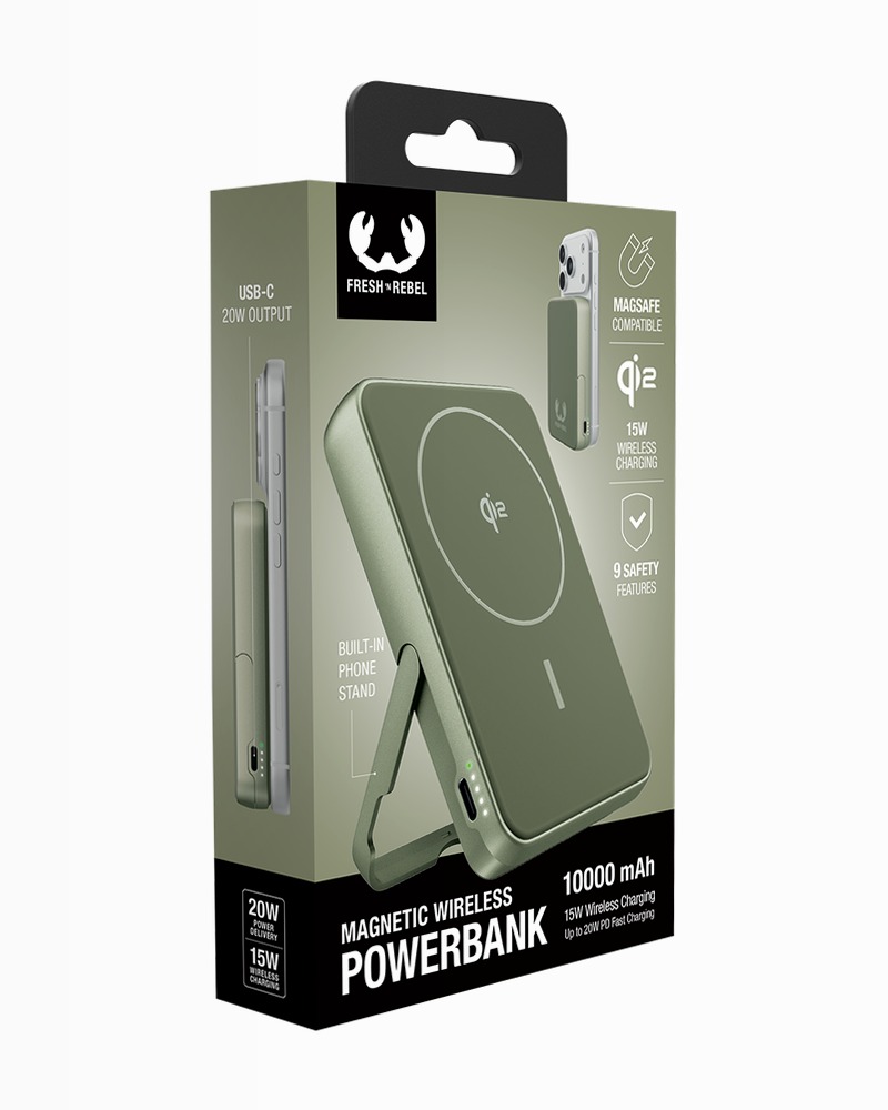 Fresh 'n Rebel Magnetic Wireless Powerbank 15W