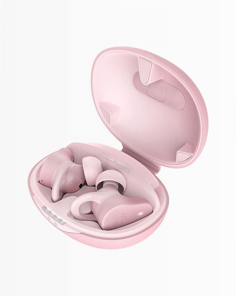Auricolari sportivi Twins Rush True Wireless - Pastel Pink Oro
