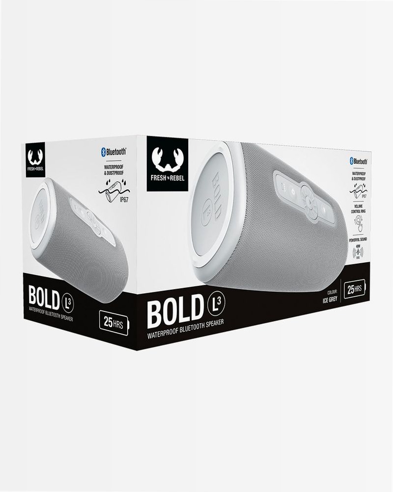 Altoparlante Bluetooth Bold L3 - Ice Grey