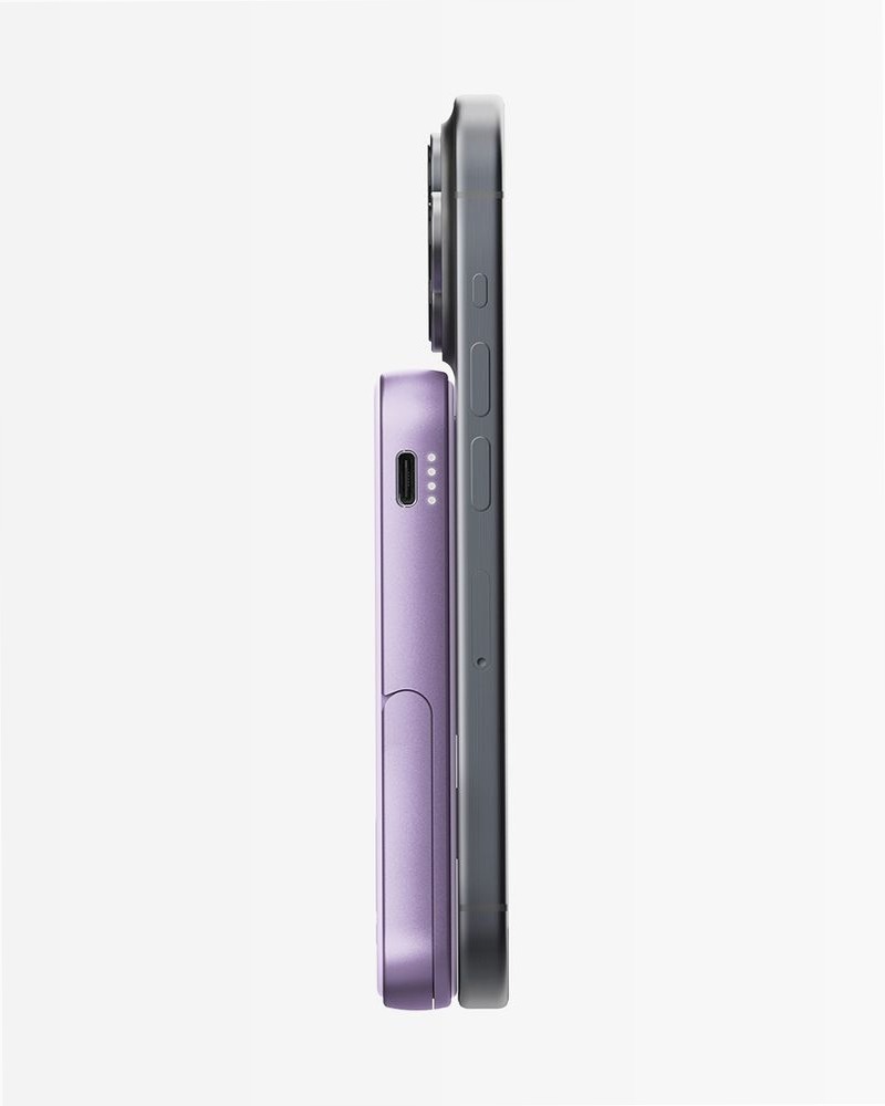 Magnetic Wireless Powerbank 5000 mAh - Dreamy Lilac