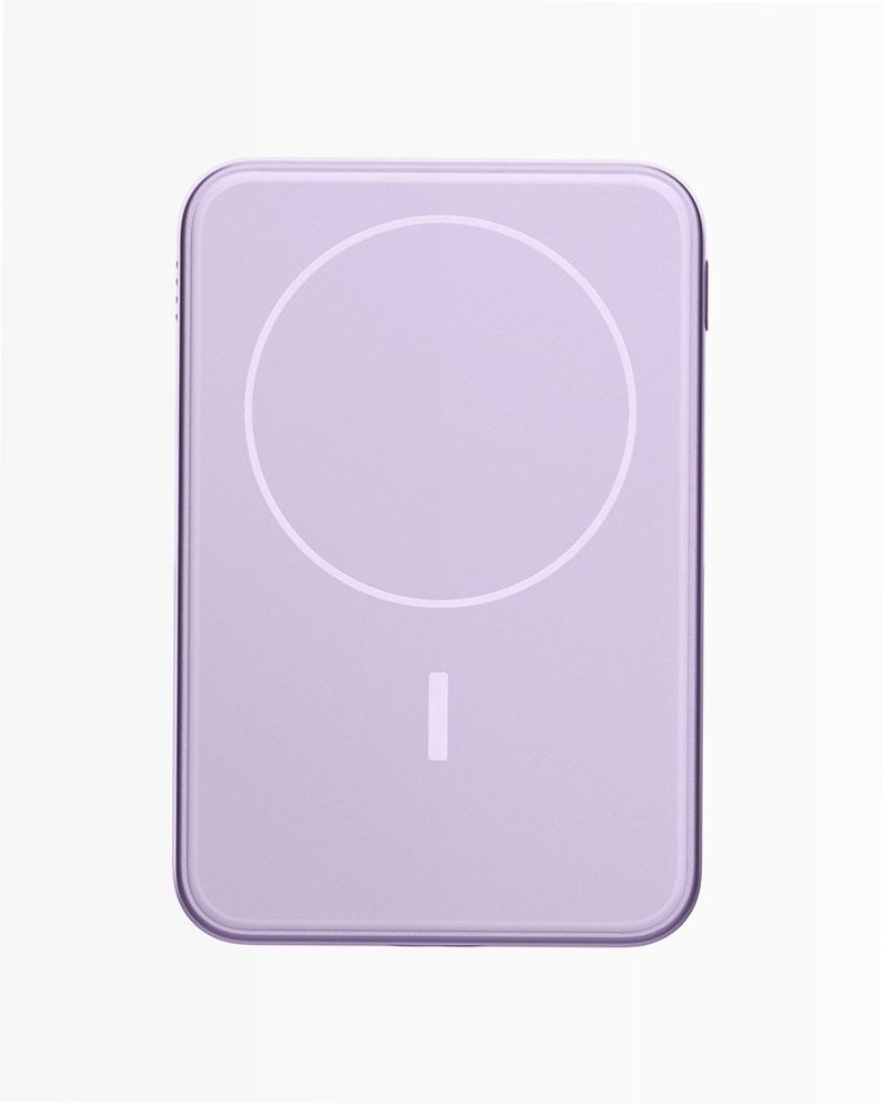 Magnetic Wireless Powerbank 5000 mAh - Dreamy Lilac