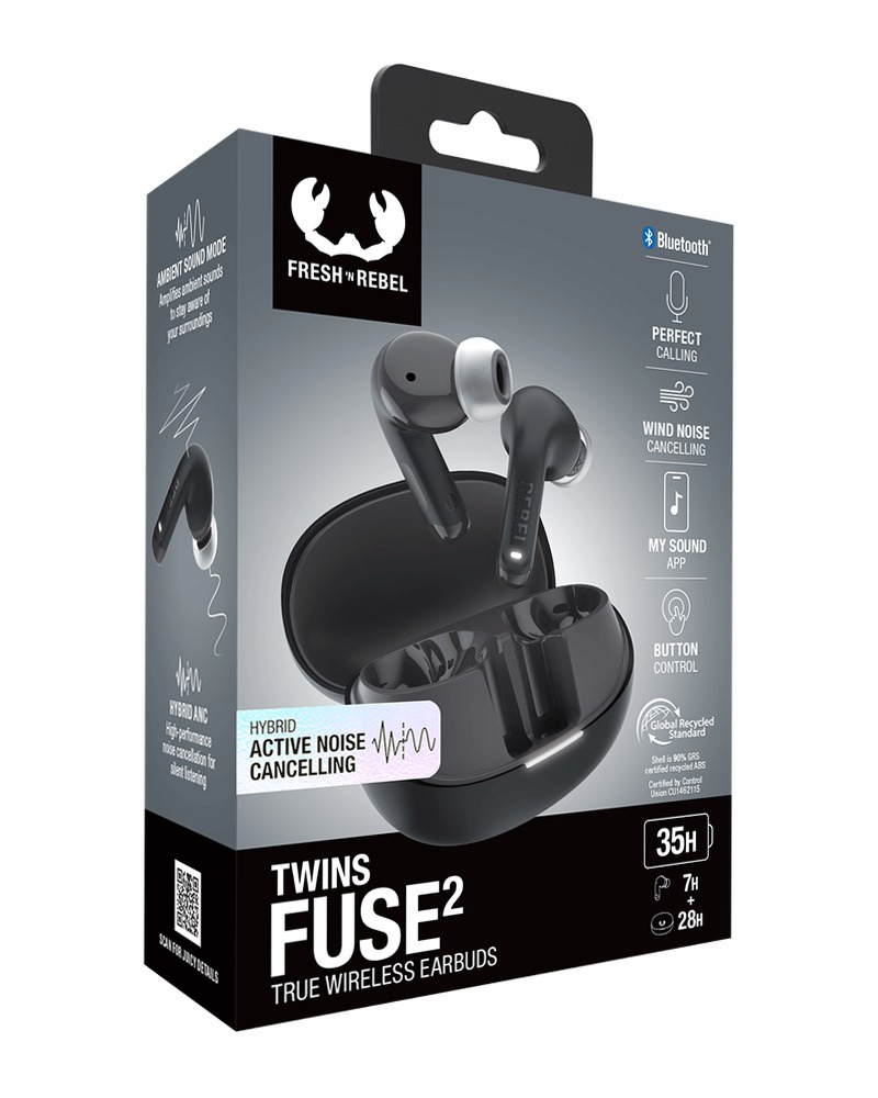 Auricolari Fresh 'n Rebel Twins Fuse 2 con ANC