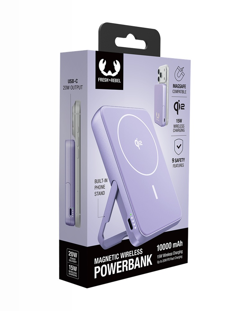 Fresh 'n Rebel Magnetic Wireless Powerbank 15W