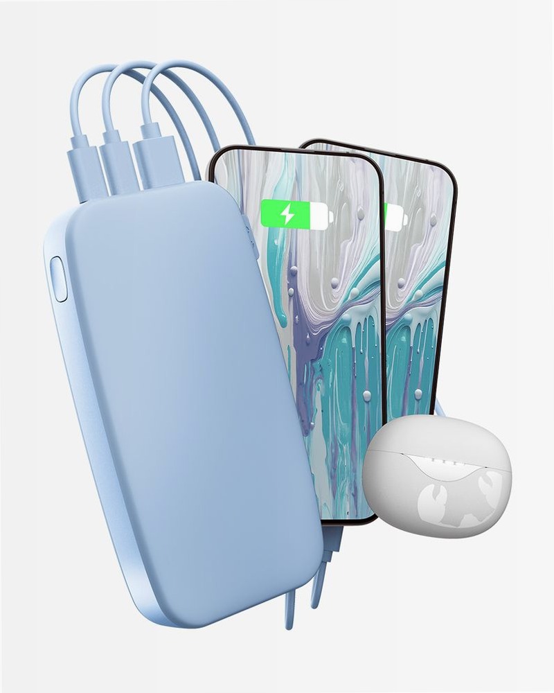 Powerbank 24000 mAh - Vivid Blue 24000mAh 20W