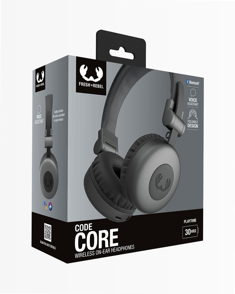 Cuffie on-ear Code Core - Storm Grey Grigio