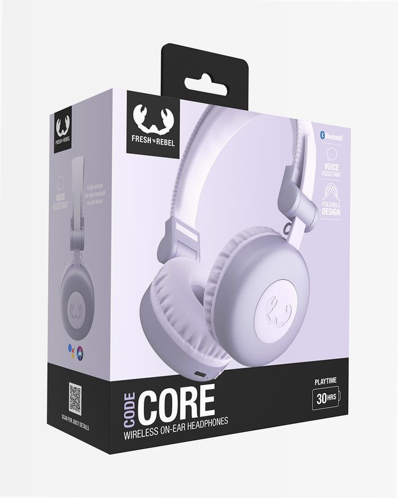 Cuffie on-ear Code Core - Dreamy Lilac Rosa