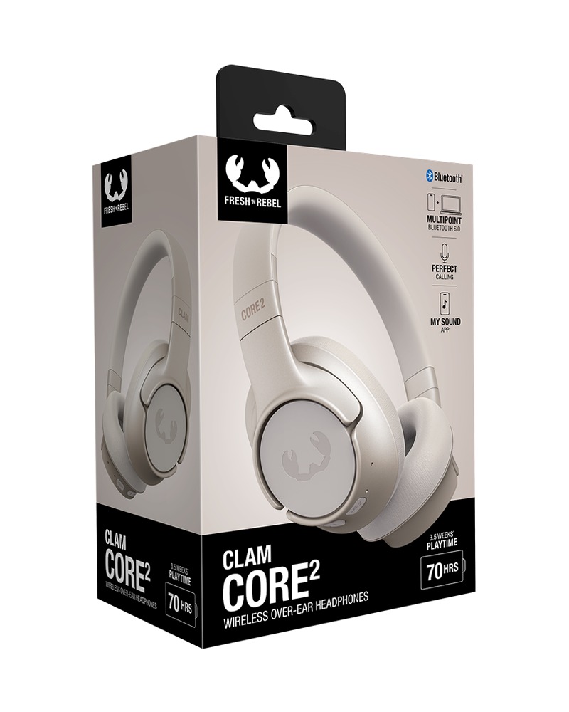 Cuffie Clam Core 2 - Silky Sand