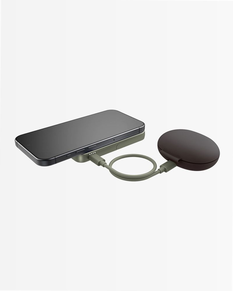 Magnetic Wireless Powerbank 5000 mAh - Dried Green