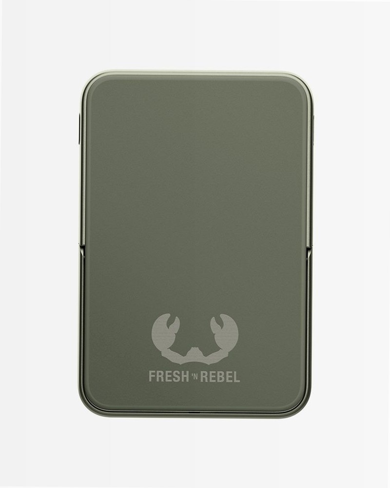 Magnetic Wireless Powerbank 5000 mAh - Dried Green
