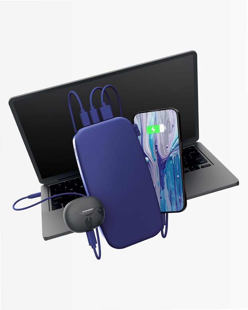 Powerbank 27000 mAh True Blue - Velocità e Stile 27000mAh 18W Tablet