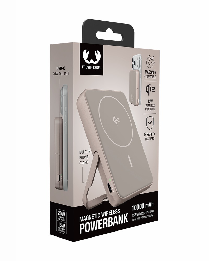 Fresh 'n Rebel Magnetic Wireless Powerbank 15W