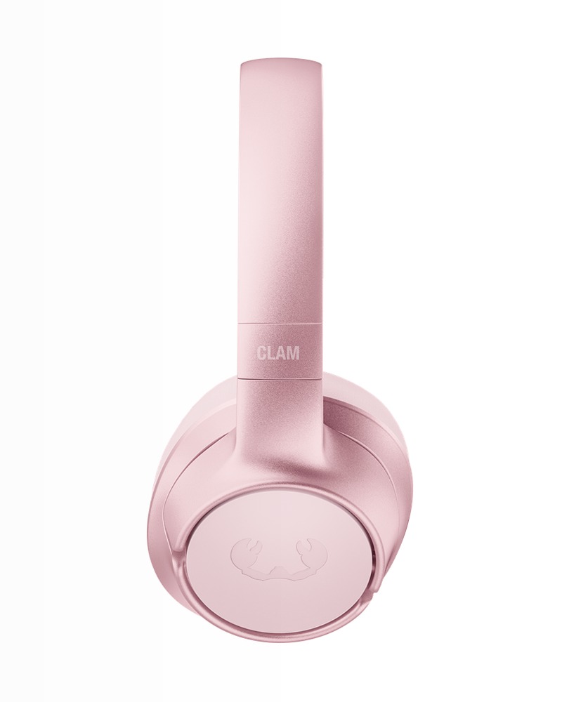 Clam Fuse 2 - Cuffie Wireless ANC Pastel Pink Oro