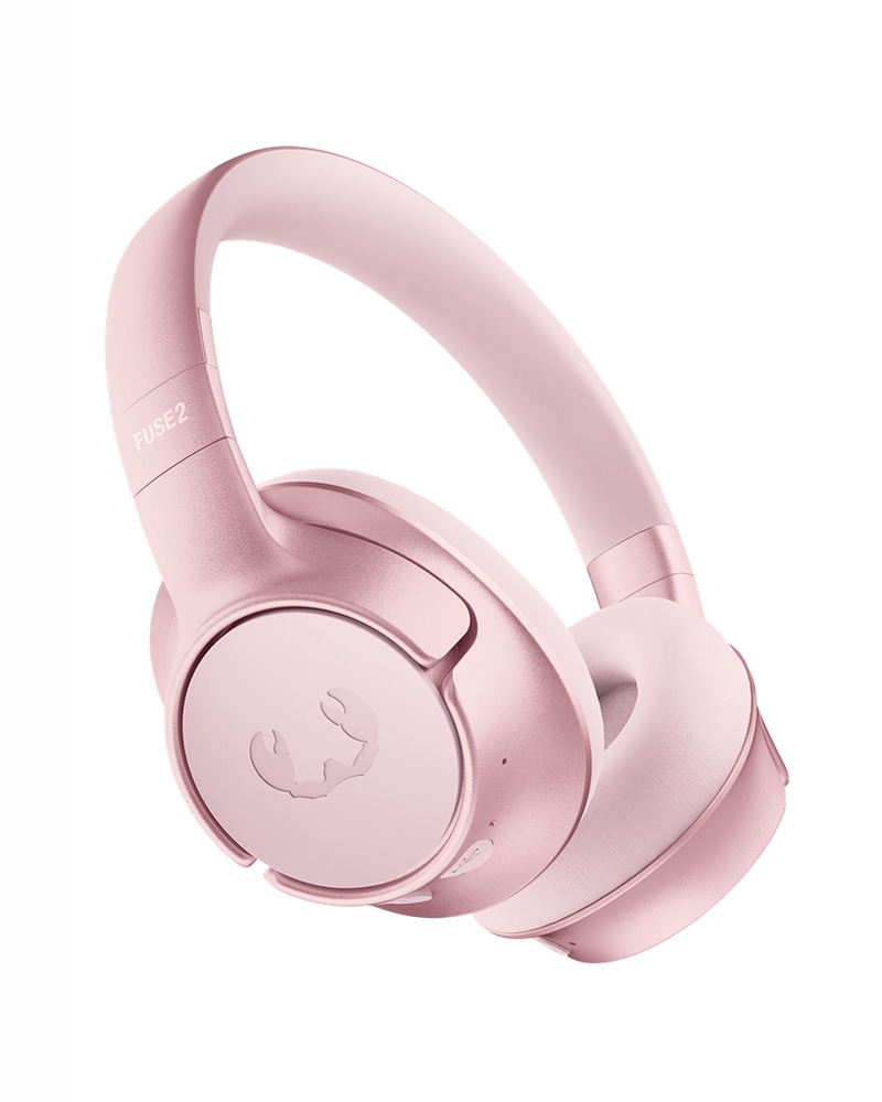Clam Fuse 2 - Cuffie Wireless ANC Pastel Pink Oro