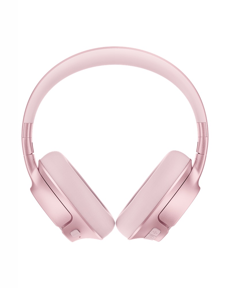 Clam Fuse 2 - Cuffie Wireless ANC Pastel Pink Oro
