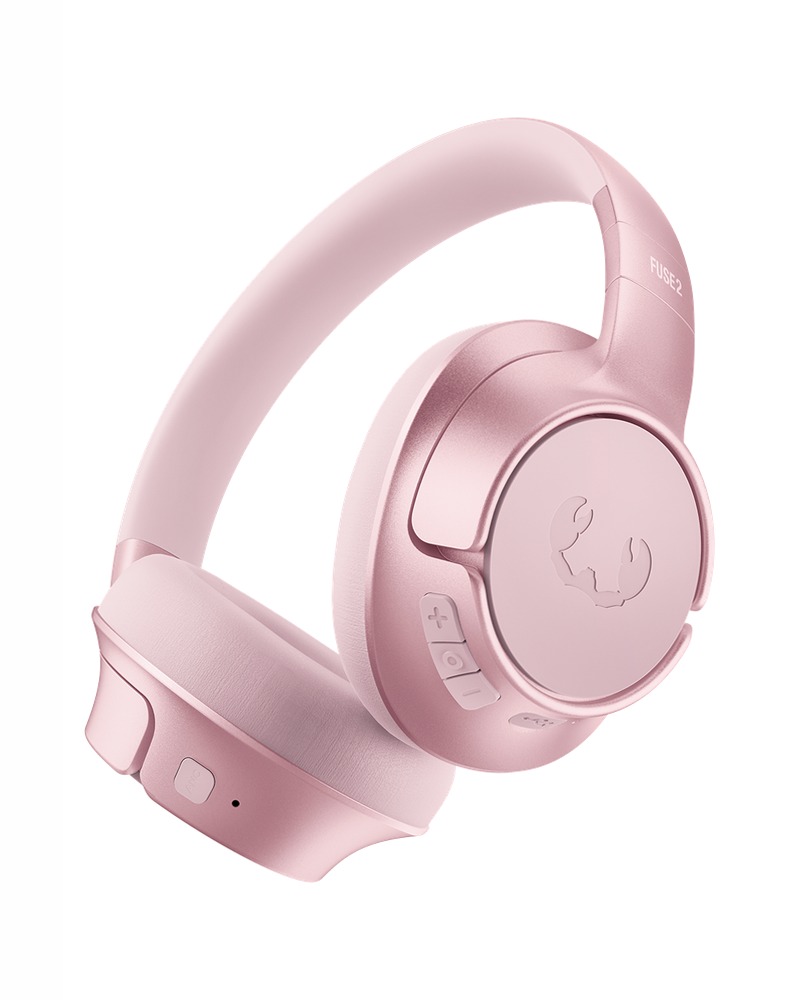 Clam Fuse 2 - Cuffie Wireless ANC Pastel Pink Oro