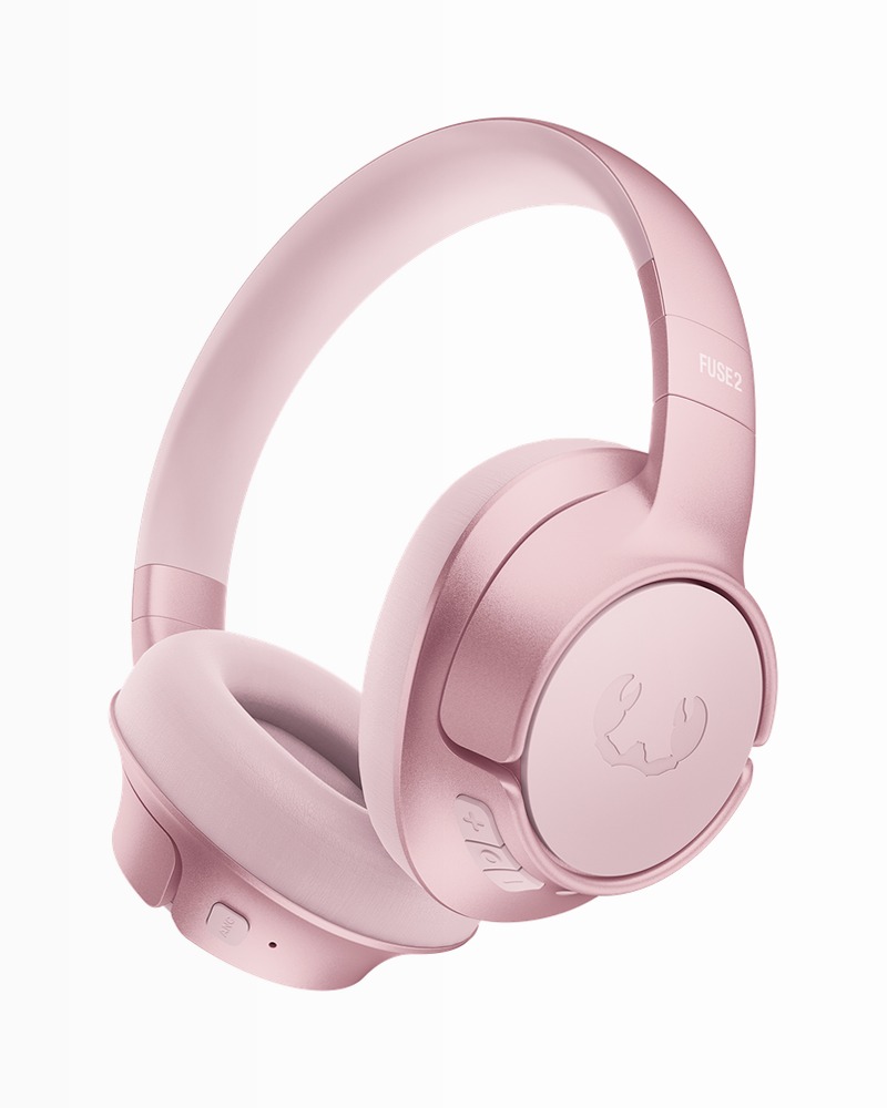 Clam Fuse 2 - Cuffie Wireless ANC Pastel Pink Oro