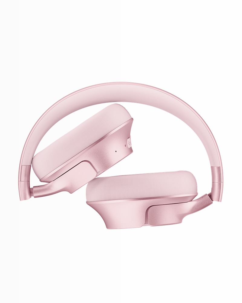 Clam Fuse 2 - Cuffie Wireless ANC Pastel Pink Oro
