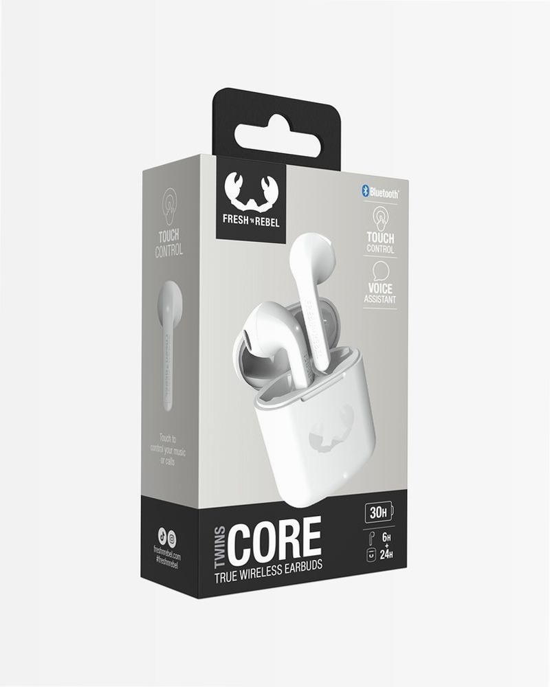 Auricolari Twins Core True Wireless - Ice Grey Grigio