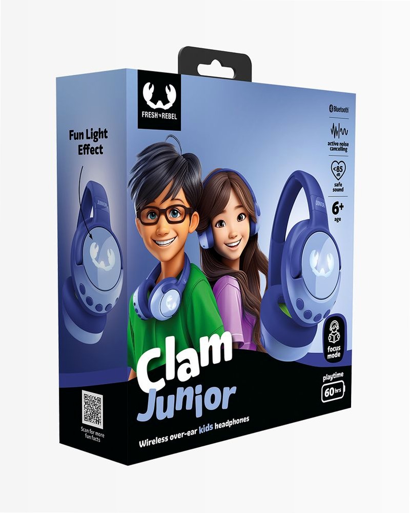 Cuffie sovra-aurali Clam Junior Starry Sky