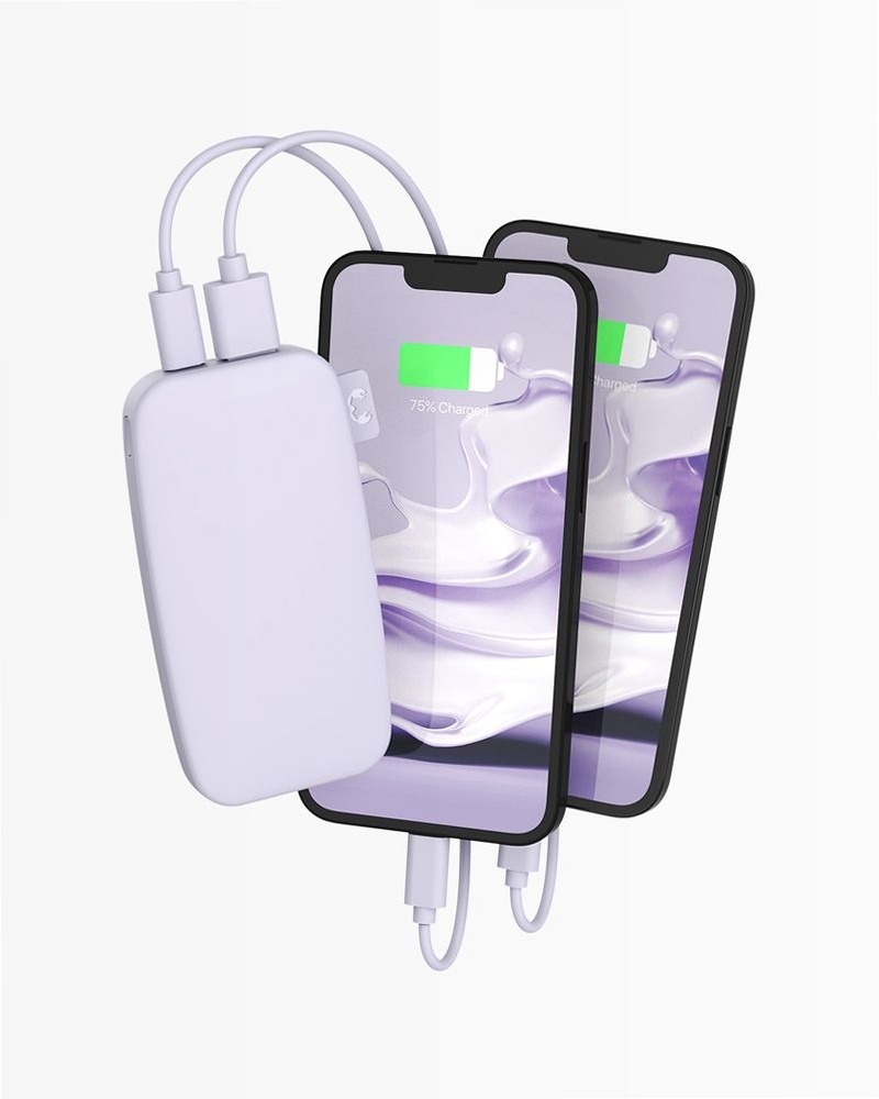 Powerbank 6000mAh - Dreamy Lilac