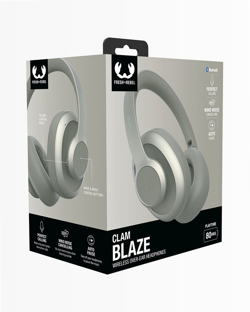 Cuffie Over-Ear Clam Blaze - Dried Green Verde