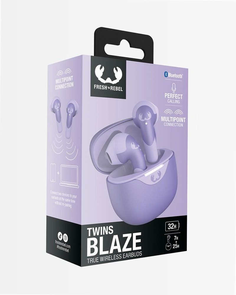 Auricolari Twins Blaze True Wireless - Dreamy Lilac Rosa