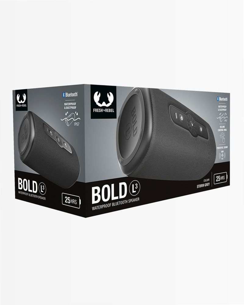 Altoparlante Bluetooth Bold L3 - Storm Grey | Fresh 'n Rebelinstagramyoutube-playpinterest-light