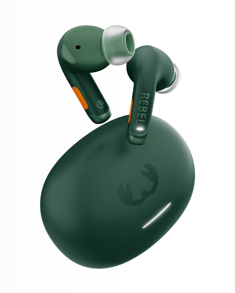 Auricolari Twins Fuse 2 - Velvet Green / Orange Arancione