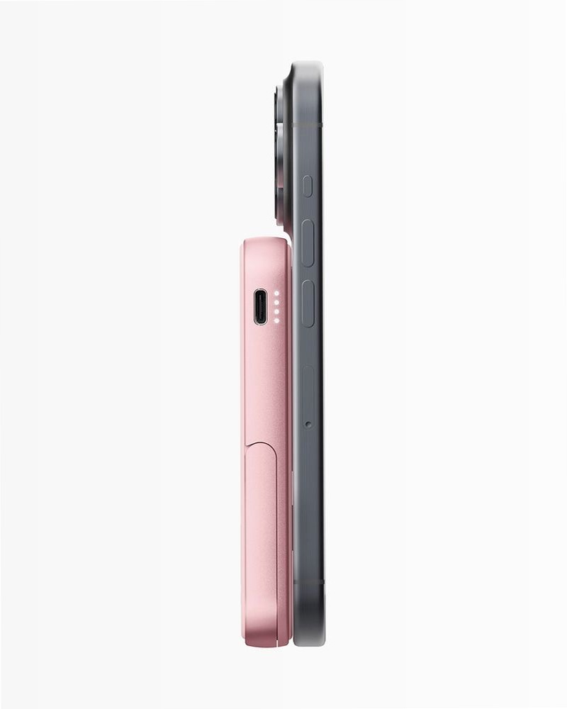 Magnetic Wireless Powerbank 5000 mAh - Pastel Pink 5000mAh 5W