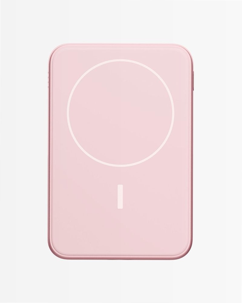 Magnetic Wireless Powerbank 5000 mAh - Pastel Pink 5000mAh 5W