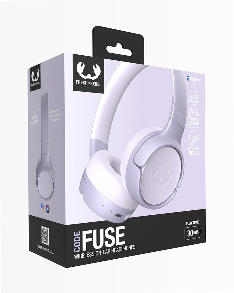 Cuffie Code Fuse Dreamy Lilac Rosa On-Ear