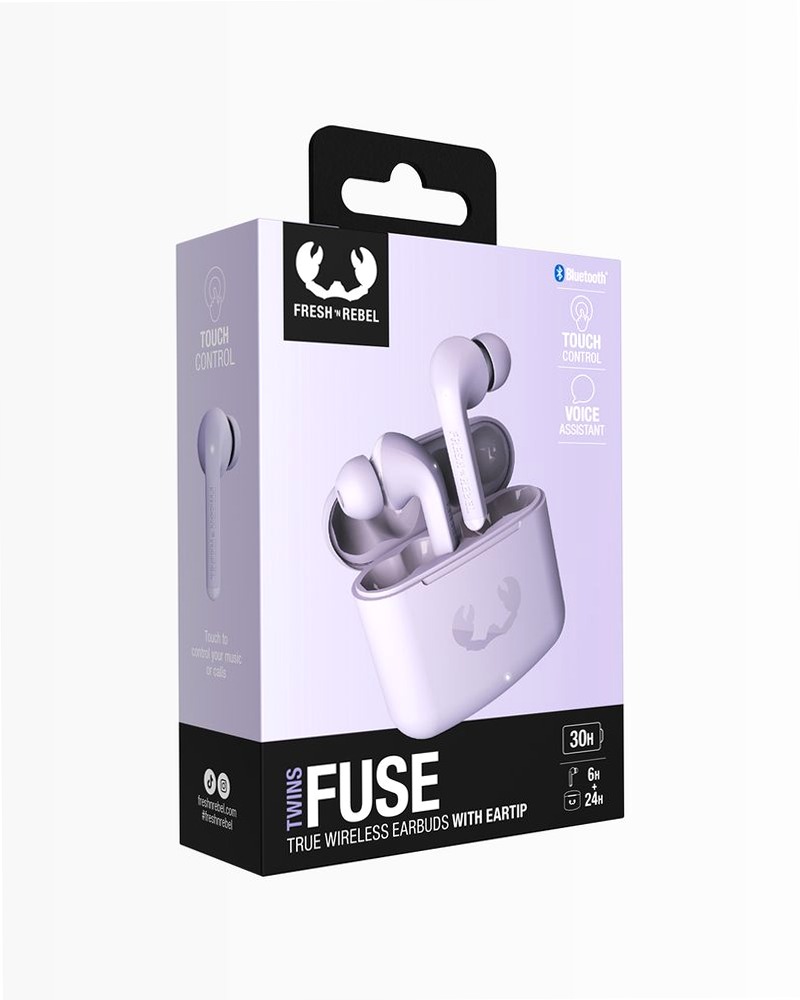 Auricolari Twins Fuse True Wireless - Dreamy Lilac Rosa
