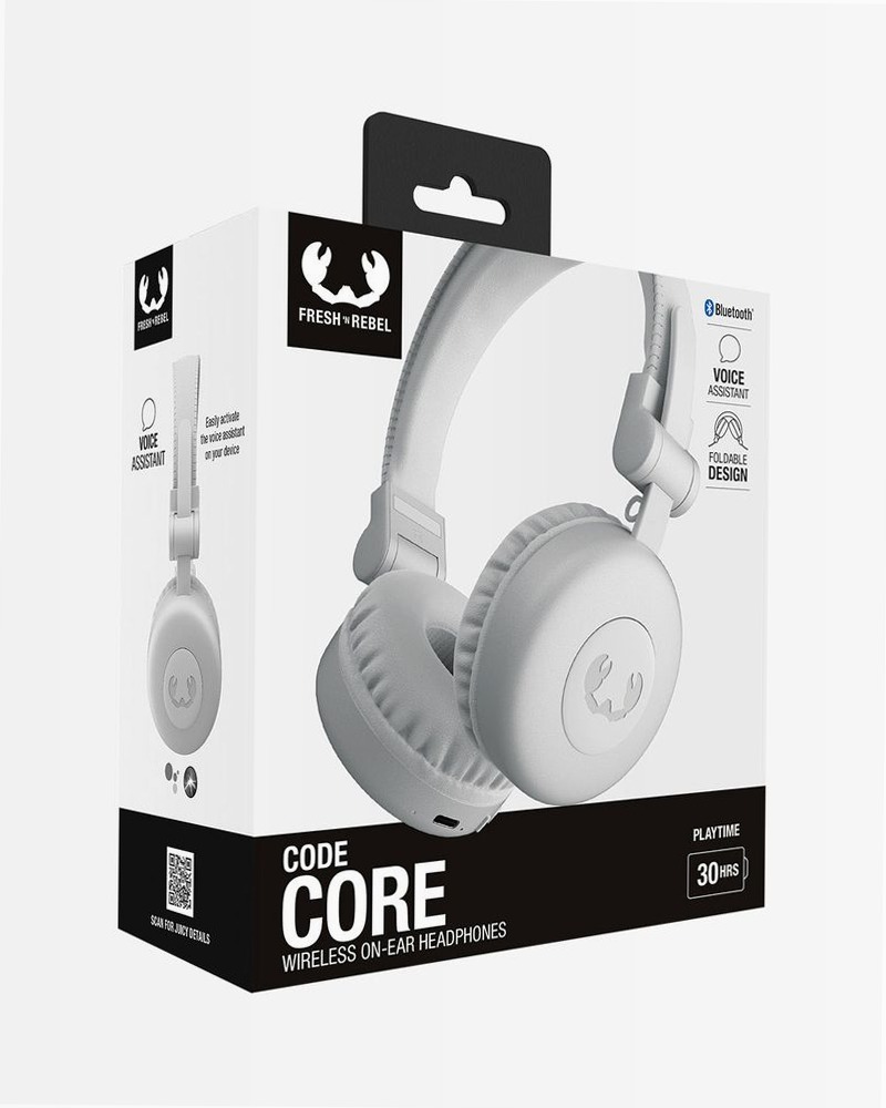 Cuffie on-ear Code Core - Ice Grey Grigio
