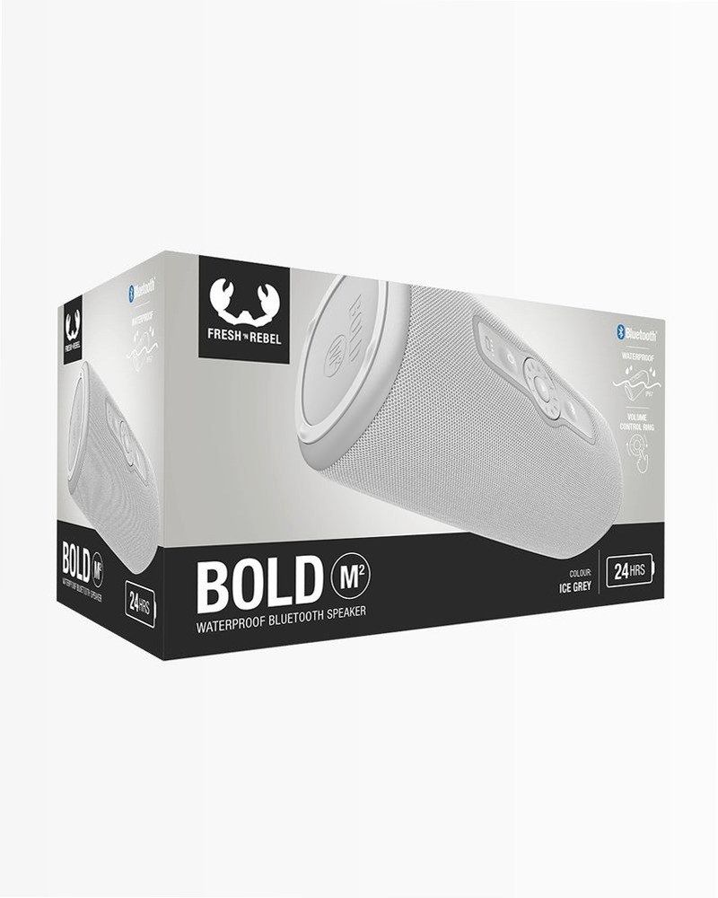 Altoparlante Bluetooth Bold M2 - Ice Grey