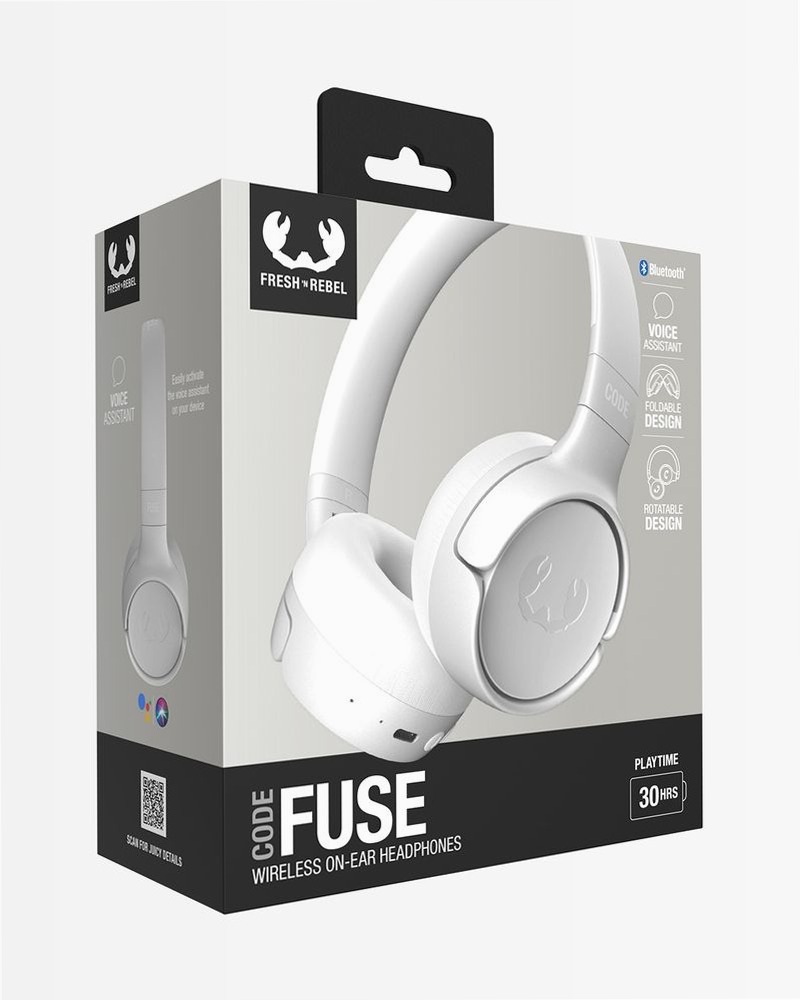 Cuffie on-ear Code Fuse - Ice Grey Grigio