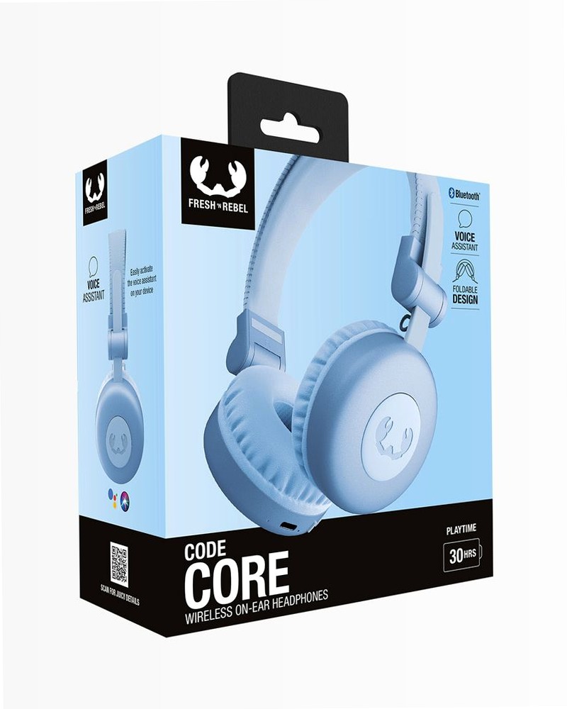Cuffie on-ear Code Core - Vivid Blue Blu