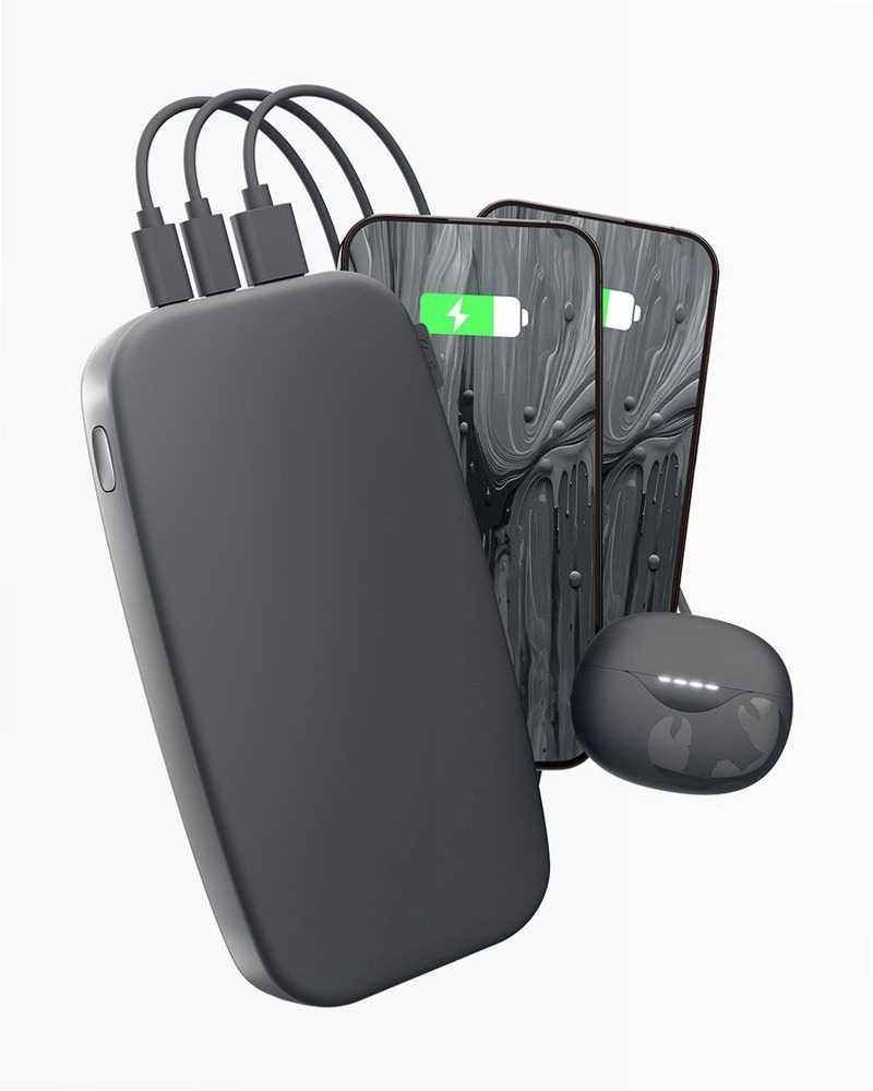 Powerbank 27000 mAh - Storm Grey 27000mAh 18W Tablet