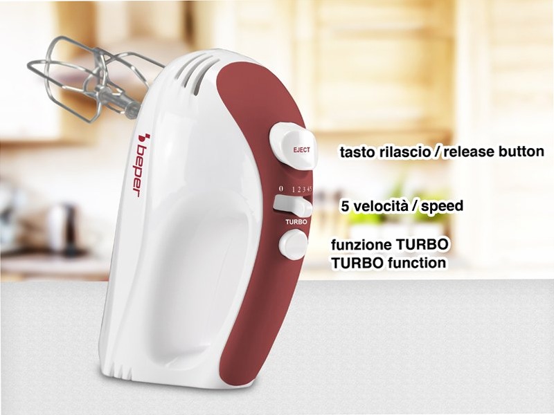 Sbattitore elettrico 300 Blu